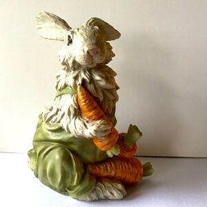 Chrisdon resin Farmer Bunny figure